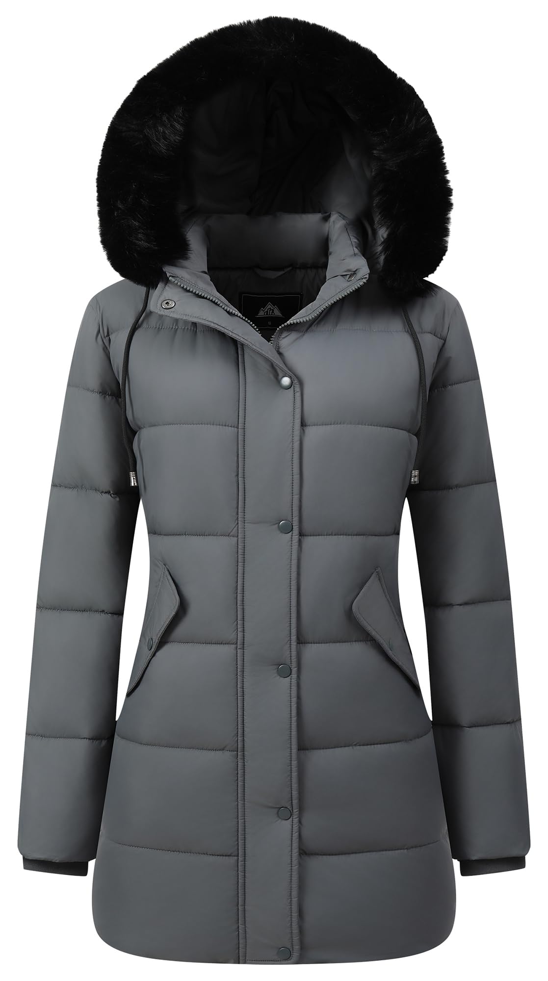 GOLDLADIES Women's Winter Coat Long Waterproof Parka - Warm Snow Jacket for Women,Windproof Winter Jacket for Cold Weather